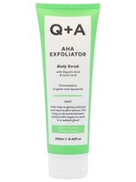 Q+A Skincare AHA Exfoliator Body Scrub - 250ml