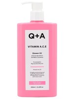 Q+A Skincare Vitamin A.C.E Cleansing Shower Oil - 250ml