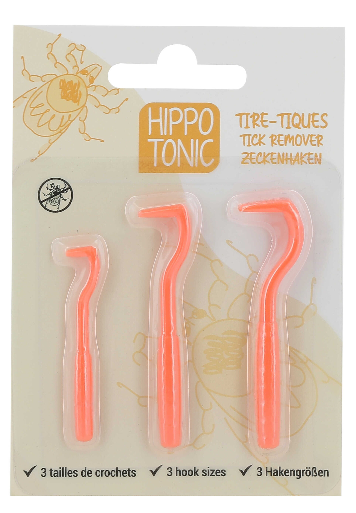 Hippo-Tonic Tekenpincet Set