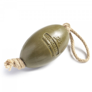 Groene Marseille zeep in olijfvorm 240g