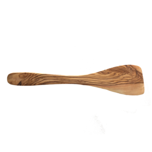 Spatel uit olijfhout vlak 30 cm