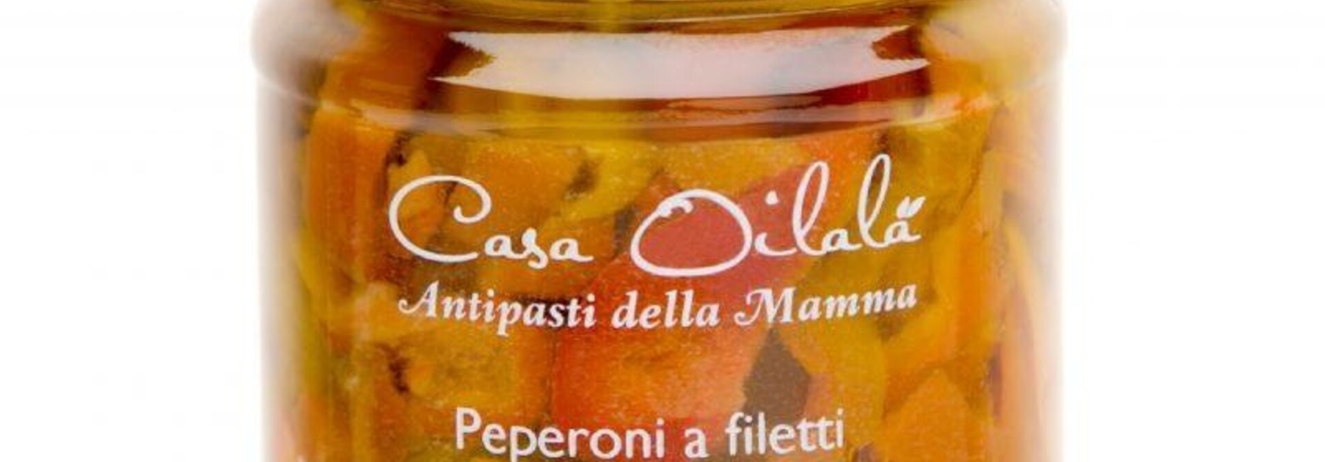 Paprikaschijfjes op olijfolie 190g