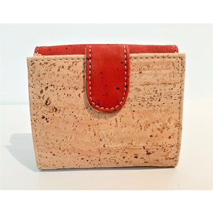 9196.48 Portefeuille dames bordeau-beige