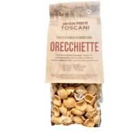 Orecchiette schelpjes 500g Pasta Antichi Poderi Toscani Orecchiette schelpjes 500g