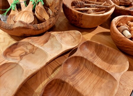 Olijfhouten keukengerei Olijfhouten keukengerei