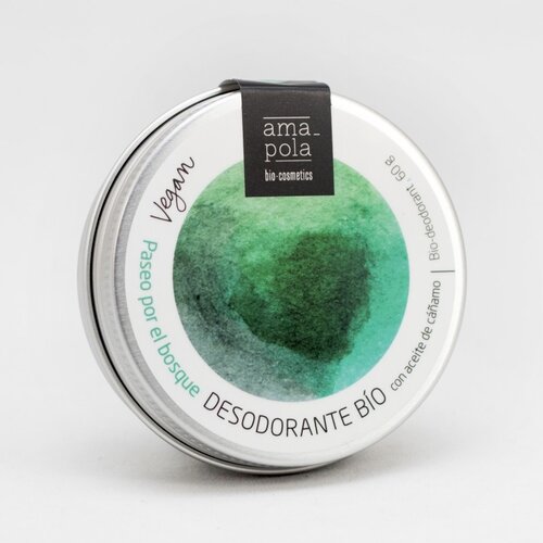 Deodorant wandeling door het bos 60G Amapola Deodorant wandeling door het bos 60G