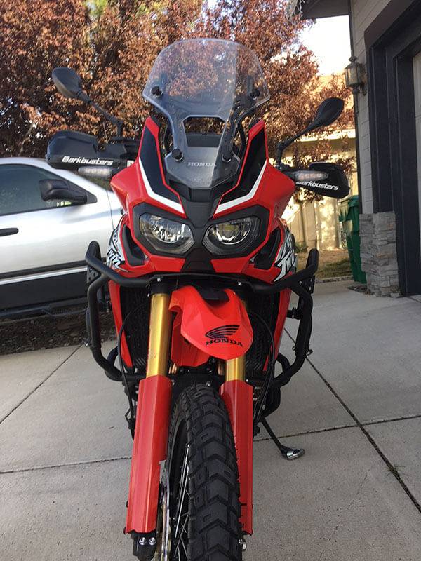 Outback Motortek Honda Africa Twin CRF1000L Upper Crash bars Bartang