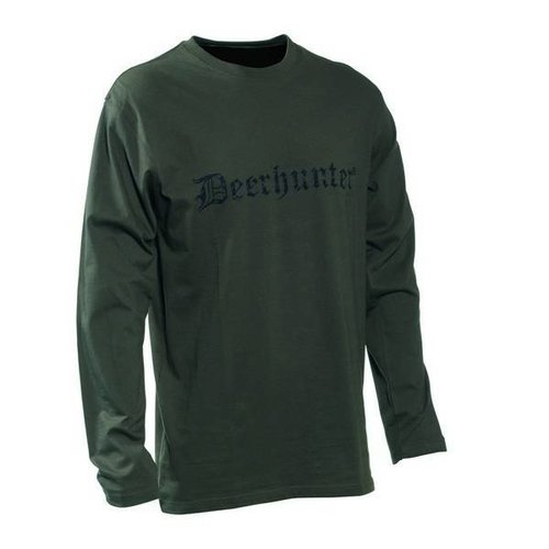 Deerhunter Logo T-shirt L/S Print Logo