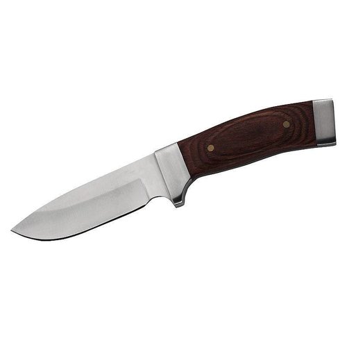 Herbertz Belt knife, pakka wood, leather sheath