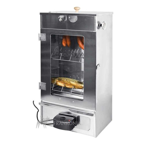 Smoker with grill set