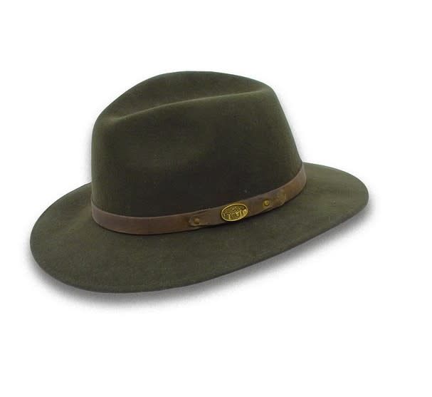 Lodenhut Roll hat Color: Darkbrown (182) Size: 54 - Euregiohunt