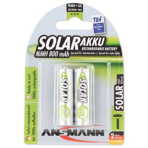 Ansmann NiMH 800mAh Solar Mignon Ansmann NiMH 800mAh Solar Mignon