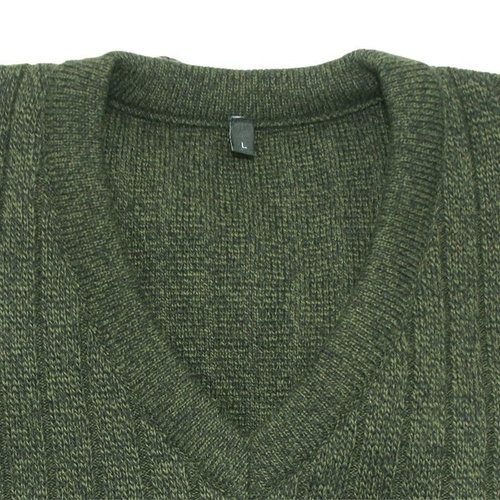 AKAH Hunter V-neck Sweater Green