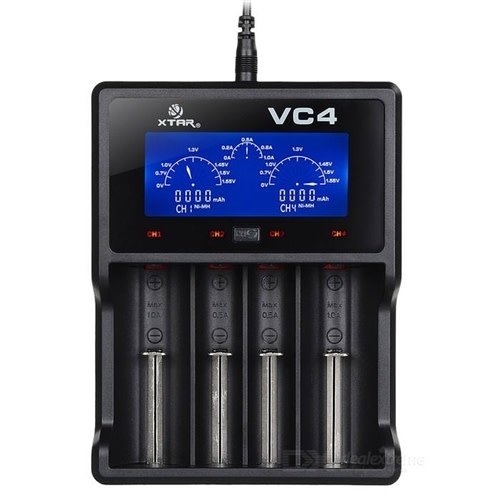 Xtar VC4 USB LCD Li-ion/Ni-MH Battery Charger