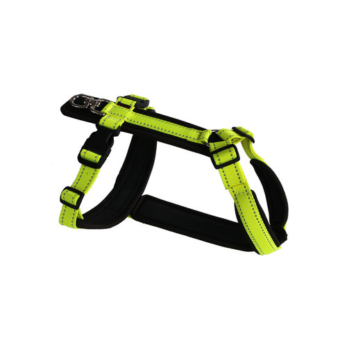 AKAH Chest harness tracker neon yellow