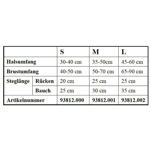 AKAH Brustgeschirr Tracker neongelb