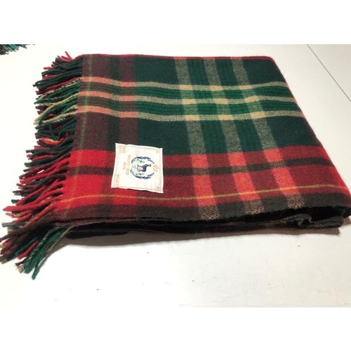 Edinburgh Scottish Wool Blanket