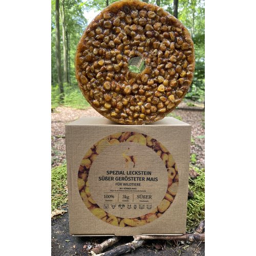 Wildlutscher Special lick stone sweet roasted corn | lures, binds and directs game