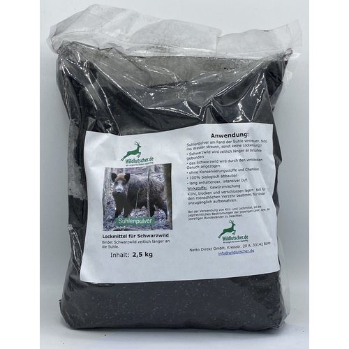 Wildlutscher Wallow Powder for boars | attracts, binds and guides