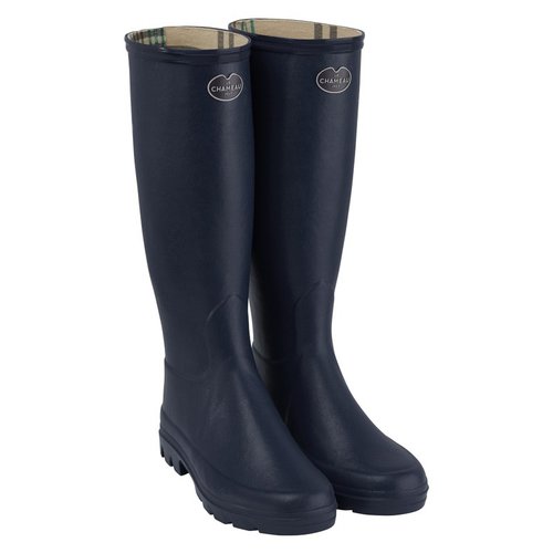 Le Chameau Women's boot Iris Jersey 0099 Bleu Foncé Size 41 Le Chameau Women's boot Iris Jersey 0099 Bleu Foncé Size 41
