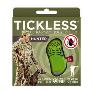 Tickless Ultrasonic Tick Repeller Hunter Green
