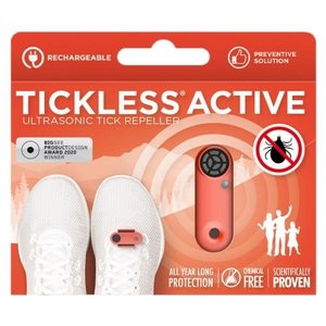 Tickless Rechargeable Ultrasonic Tick Repeller Active
