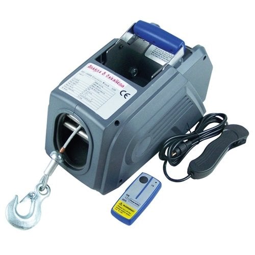 BenS 12V Premium Car Cable Winch With Radio Remote Control