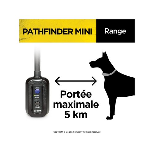 Dogtra GPS Volg- en Trainingshalsband Pathfinder Mini 2