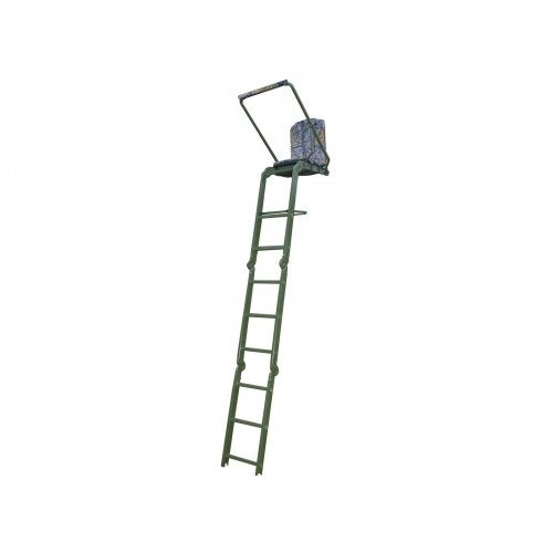Farm-Land Aluminium aanzitladder opvouwbaar Farm-Land Aluminium aanzitladder opvouwbaar