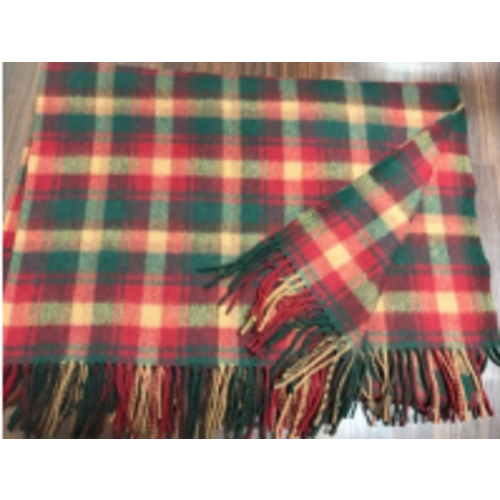 Edinburgh Scottish Wool Blanket