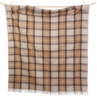 Schottische Wolldecke