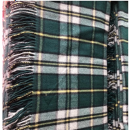 Edinburgh Scottish Wool Blanket