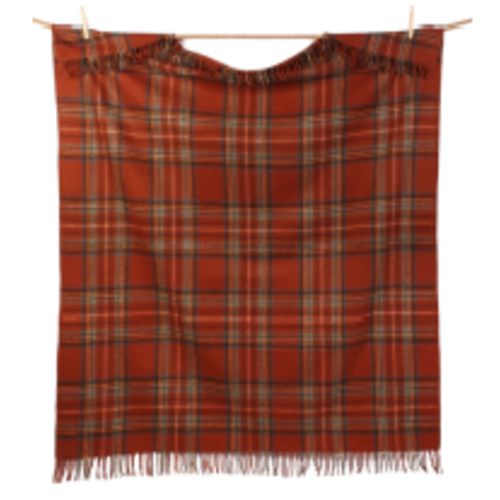 Edinburgh Scottish Wool Blanket