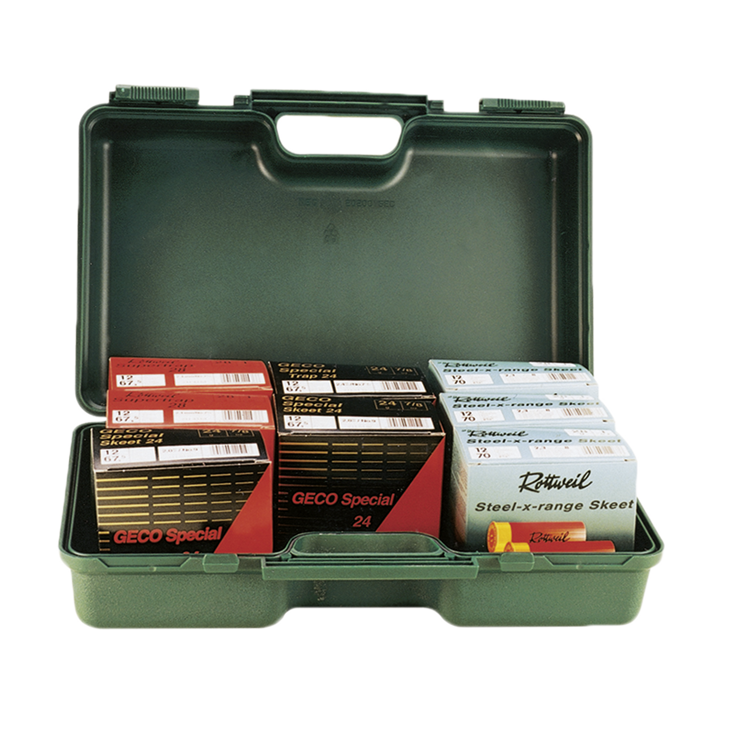 Cartridge case with combination lock slide bar Euregiohunt