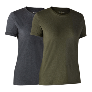 Deerhunter Basic-T-Shirt für Damen im 2er-Pack