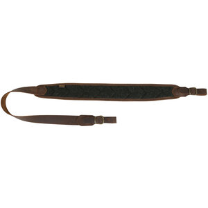 AKAH Rifle sling Buffalo Ranger leather with quilted padding