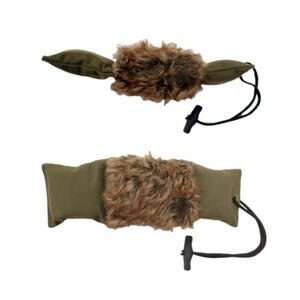 ProLoo Dummy 500grams dark green with artificial fur