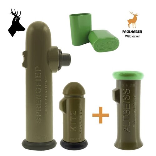 Faulhaber Sprengfiep leaf set M in a set of 3 + Altgeiss