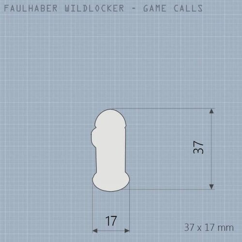 Faulhaber Sprengfiep leaf set M in a set of 3 + Altgeiss