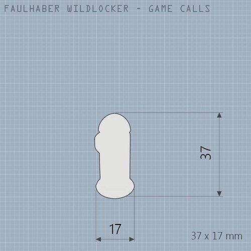 Faulhaber Sprengfiep leaf set M in a set of 2 NEW