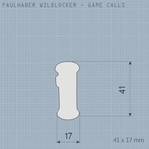 Faulhaber Kleine  Rehblatter-Garnitur S im 3er Set + Altgeiss