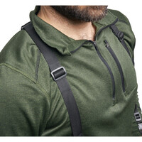 Universal bino harness, quick release buckles, mesh vents