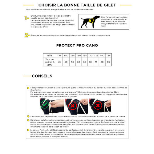 Canihunt Dog protection vest Protect PRO CANO
