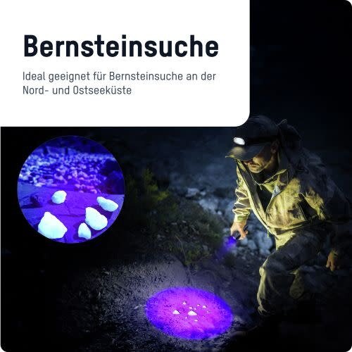 Ansmann LED zaklamp 400 UV op batterijen