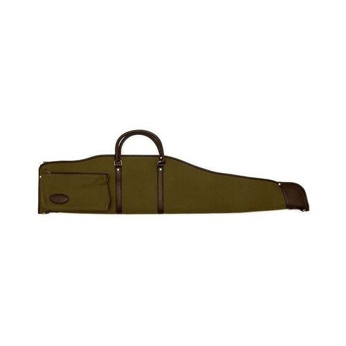 Rifle Case Green/Brown Leather Rifle Case Green/Brown Leather