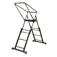 Aluminium  stoel met verlengstuk