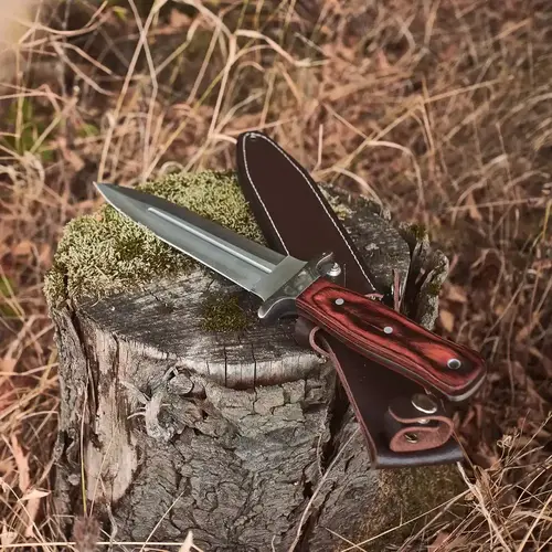 Hatz-Watz by Parforce Knife Boar Hunter Walnut FT