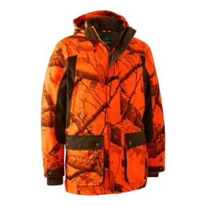 Deerhunter Explore Winterjacke Camo Orange Größe 58 Deerhunter Explore Winterjacke Camo Orange Größe 58