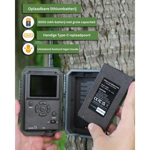 Meidase Wiederaufladbarer Lithium-Akkupack für Meidase Wildkameras Meidase Wiederaufladbarer Lithium-Akkupack für Meidase Wildkameras