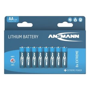 Ansmann Lithium Batterie Mignon AA / FR6 8er Blister